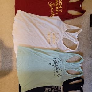 Set of 4 Workout Tanks